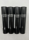 Genuine Clipper   SOLID  Black Refillable Flint normal flame - 4 Pack +5 large C