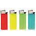 Clipper super lighter Brio large translucent  set of four x 2 8  great lighters