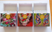 Aztec cigarette box 50s quality hinged push to open tattoo design set of 3