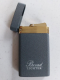 Zico/Broad  jet  lighter gas refillable slimline  grey and gold with 18ml purif