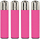 4 X Clipper Lighters. set of 4 Lighters  comes with a tube of 6 Clipper flints