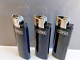 Clipper super lighter gas , Micro  solid color black x 3