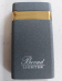 Zico/Broad  jet  lighter gas refillable slimline  grey and gold