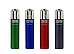 Clipper micro  gas refillable lighters set of 4 CRYSTAL& 3 METALLIC CLIPPER Red