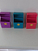 Aztec cigarette box 40s quality hinged push to open Solid color  design set of 3