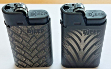 2 X DJEEP Lighters Limited Edition Adjustable Disposable Popular World Wide