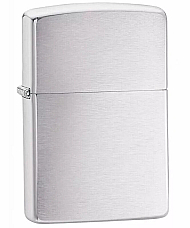 New ZIPPO Lighter 205 Satin Chrome Silver Free Shipping AU Brand New Genuine