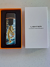 Wholesale USB electronic lighters  Tiger pattern lighters lot of 6  $59.95