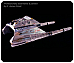 STAR TREK VULCAN SHUTTLE  SURAK   1/187 Scale PLASTIC MODEL KIT  AMT641