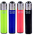 4 X Clipper Lighters. set of 4 Lighters  comes with a tube of 6 Clipper flints