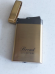 Zico/Broad  jet  lighter gas refillable slimline  gold and grey with 18ml purifi