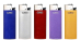 Clipper super lighter  BRIO micro  METALLIC  set of five dispossable x2=10